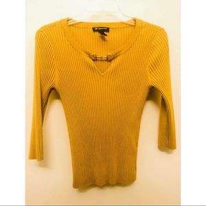 INC 3/4 Sleeve Sweater